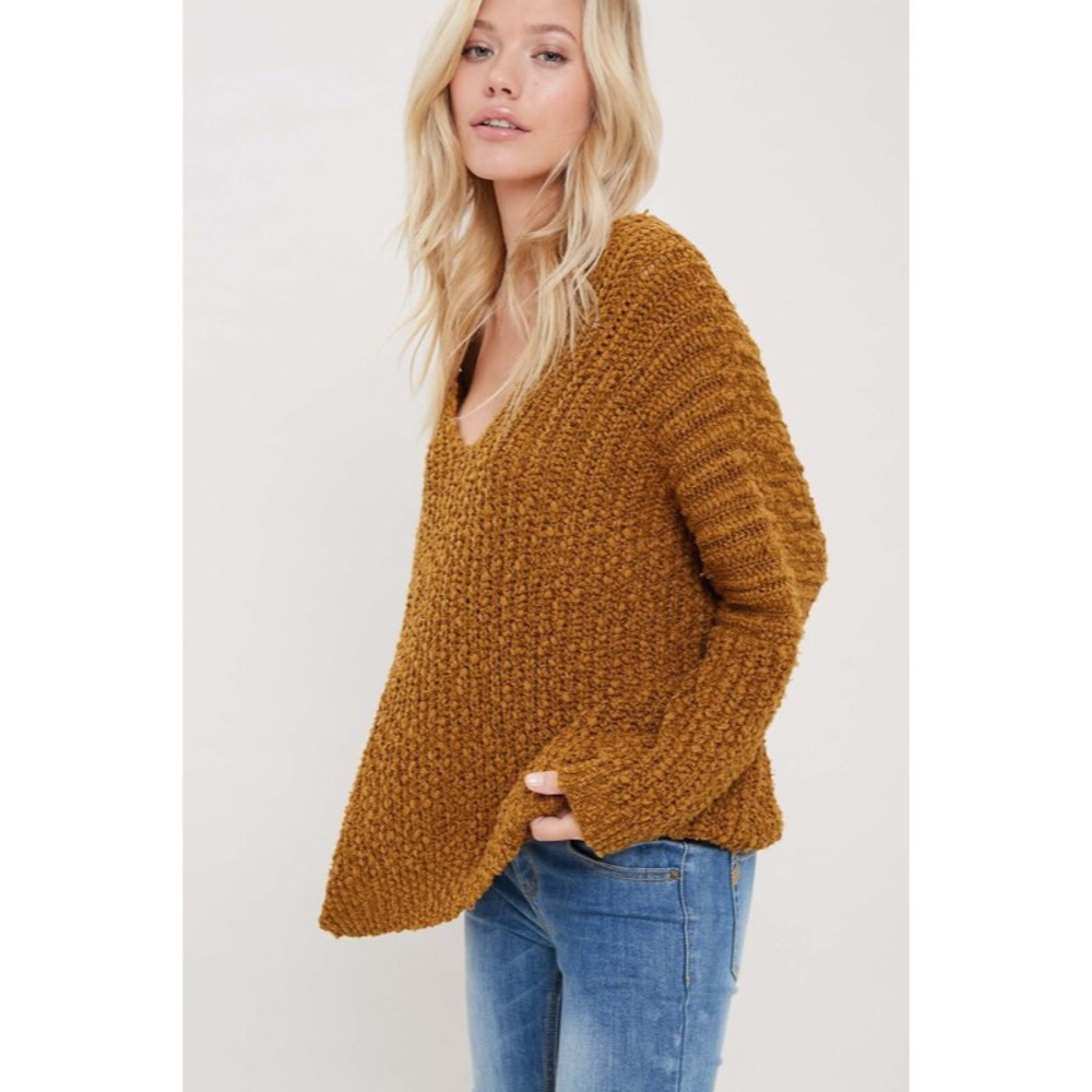 >>LAST<< Carrie Popcorn Textured Oversized Sweater - Picture 2 of 5
